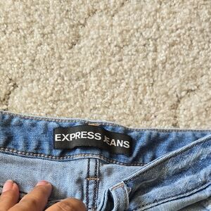 Express Women's Light Blue Denim Jeans